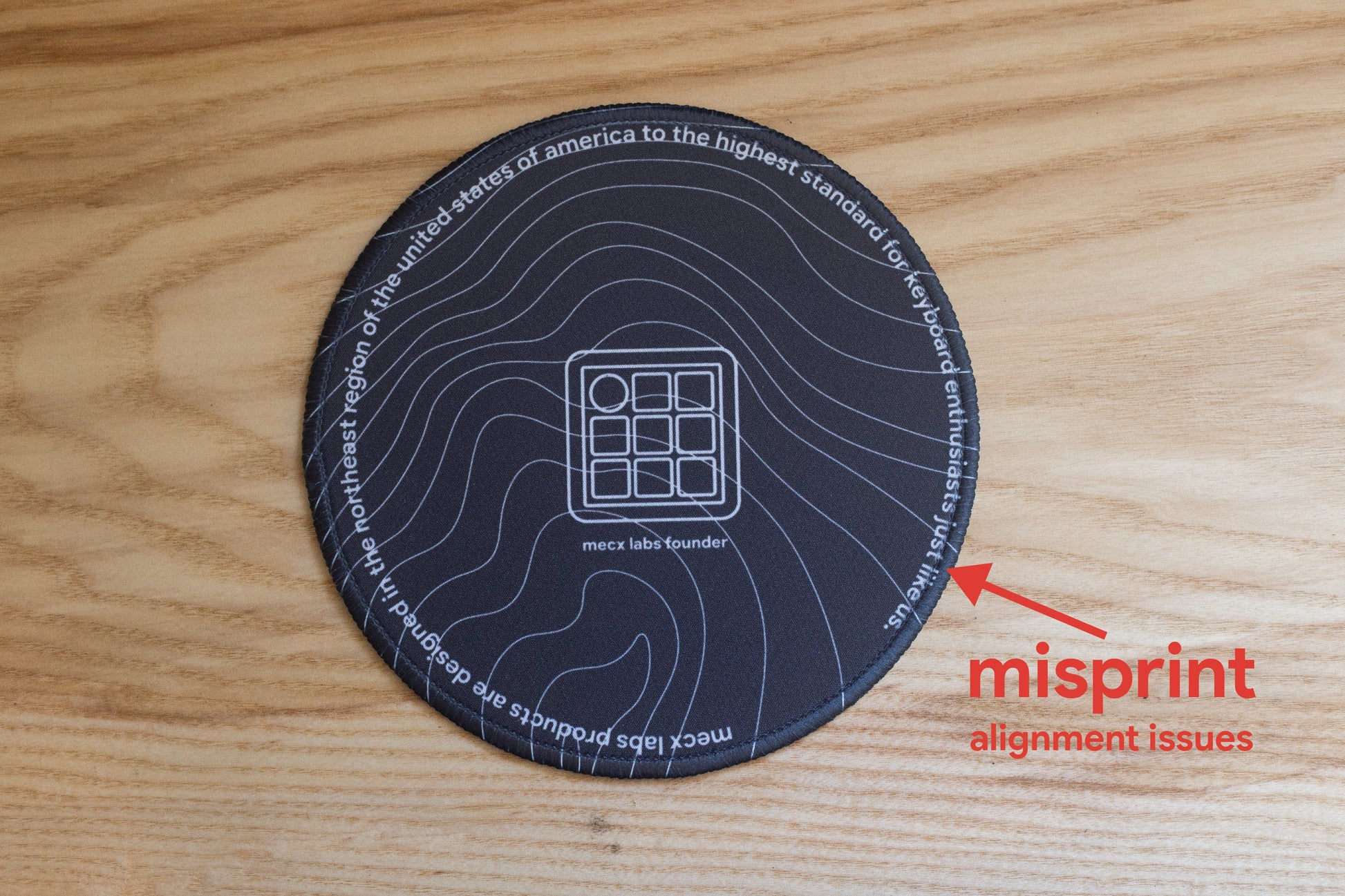 Founder Edition Desk Mat - Mecx Labs